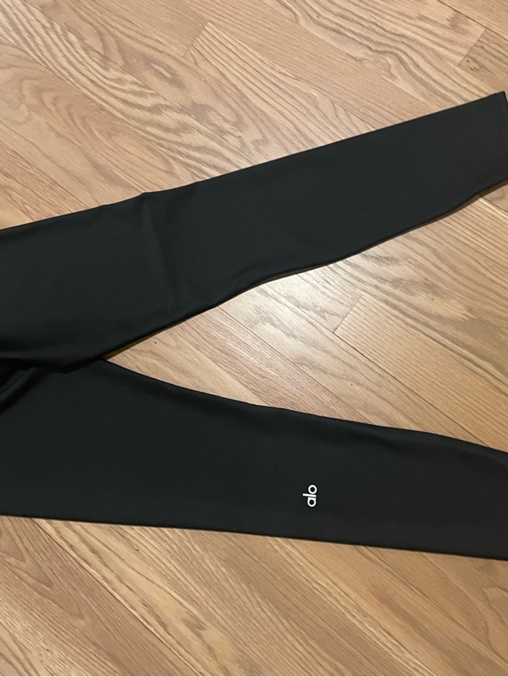 ALO Yoga Black High-Waist 7/8 Leggings - Picture 3 of 5